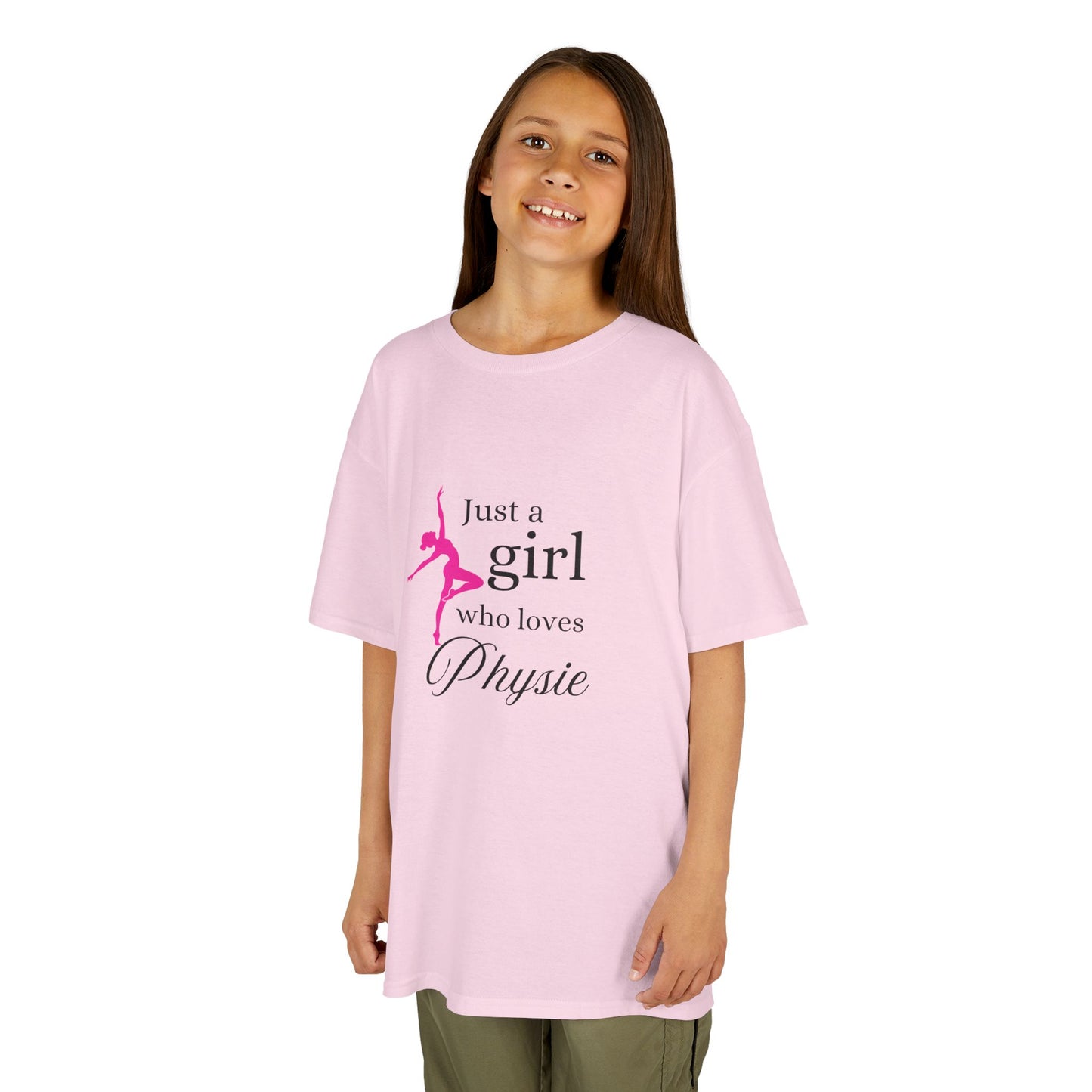 Just a girl who loves Physie - Kids Heavy Cotton™ Tee