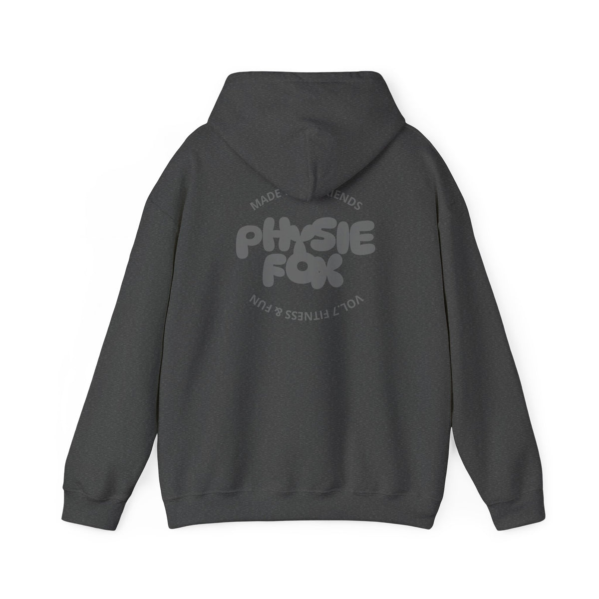 Physie Fox (printed on back) - Unisex Heavy Blend™ Hooded Sweatshirt