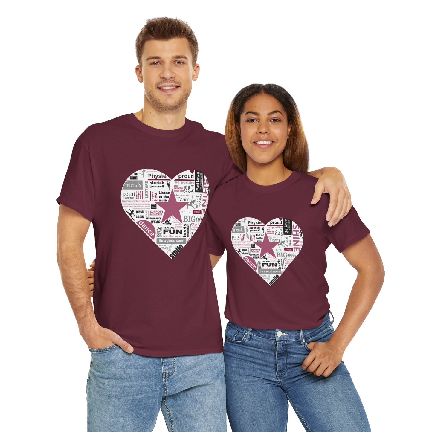Physie heart - Unisex Heavy Cotton Tee