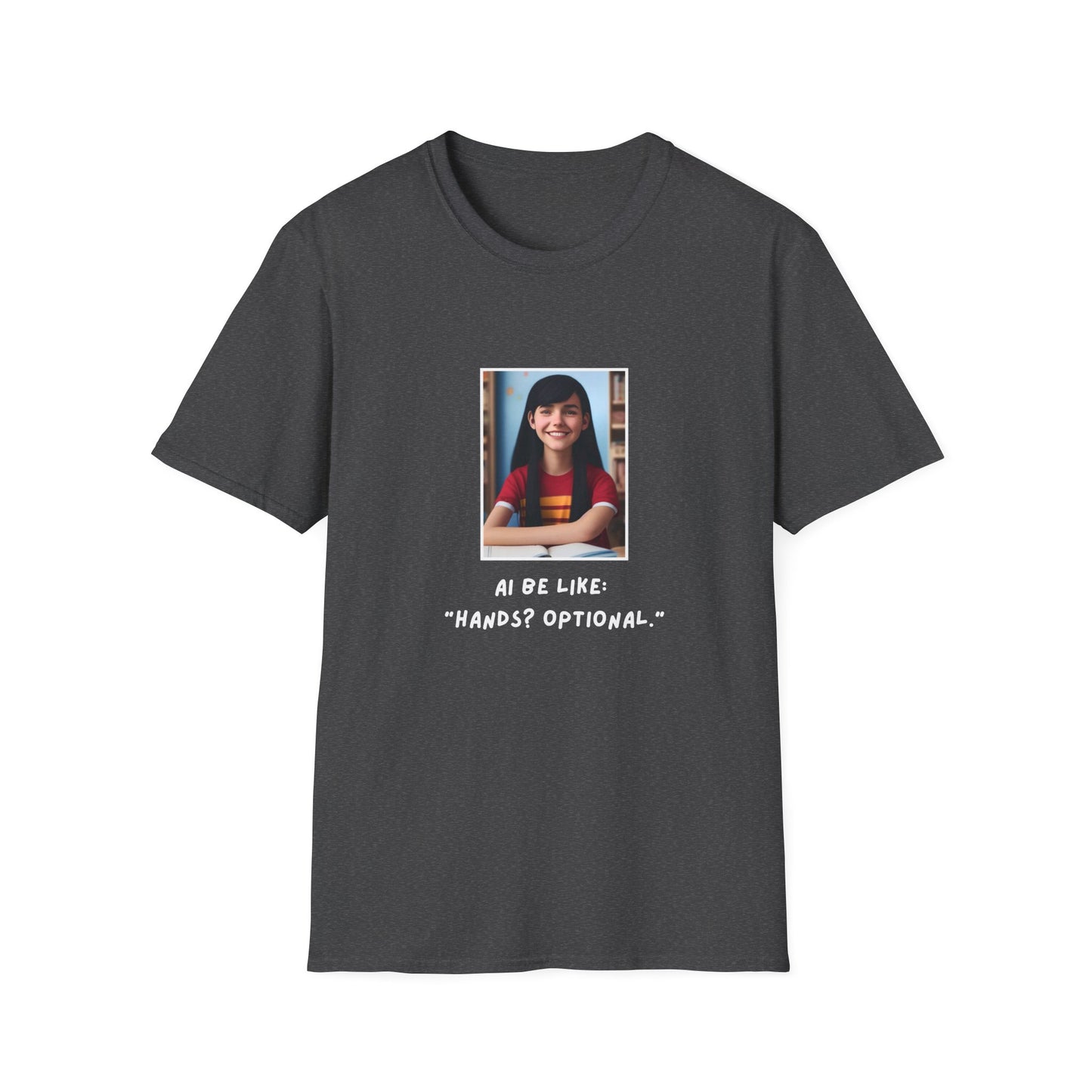 GenAI - Hands Optional - Tech - Unisex Softstyle T-Shirt