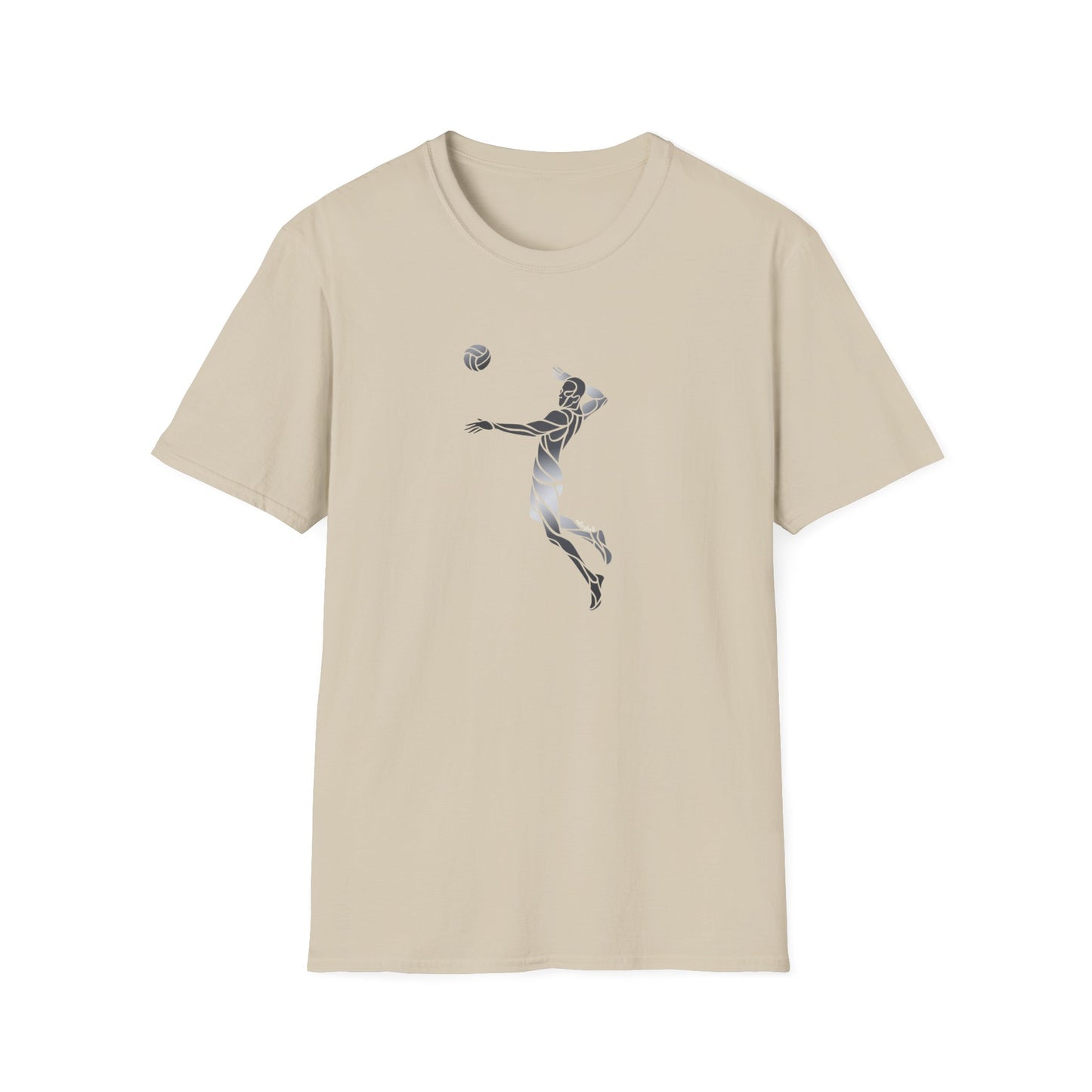 Volleyball jump - Unisex Softstyle T-Shirt