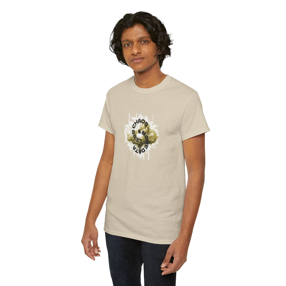 Less Chaos, More Data - Unisex Heavy Cotton Tee