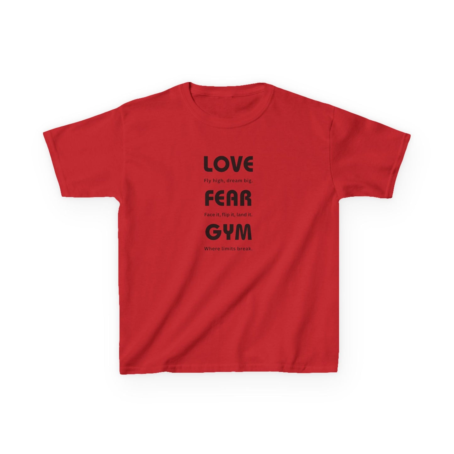 Love Fear Gym - Youth / Kids Heavy Cotton™ Tee