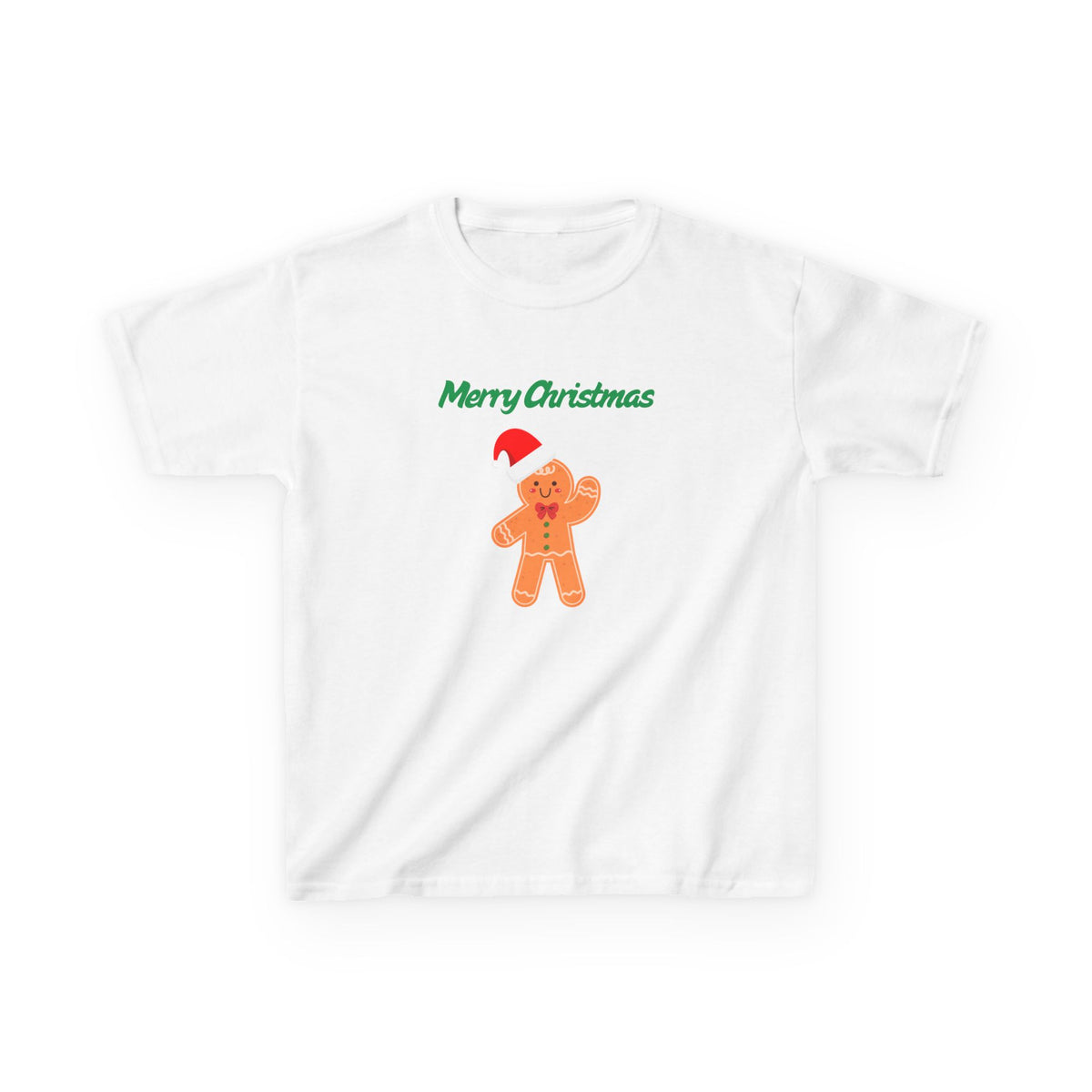 Gingerbread Man Christmas - Youth / Kids Heavy Cotton™ Tee