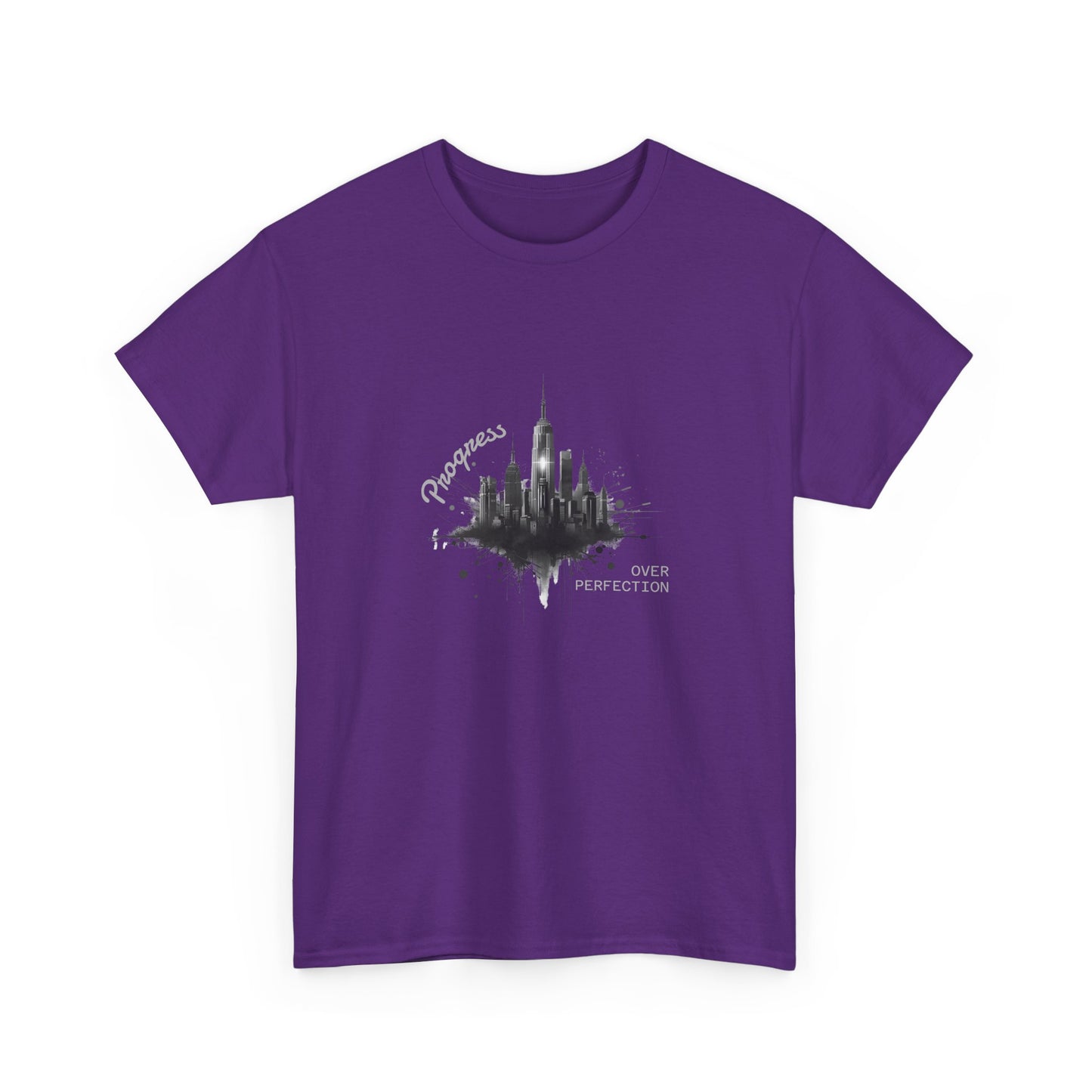 Progress over perfection - Unisex Heavy Cotton Tee