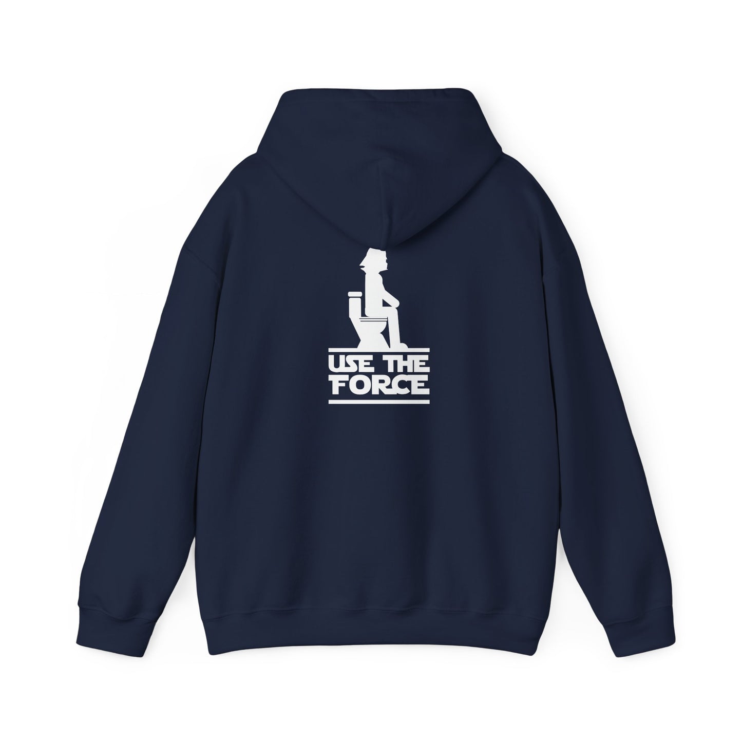 Use the Force (Star Wars) (printed on back) - Modern Vibes - Unisex Heavy Blend™ Hooded Sweatshirt