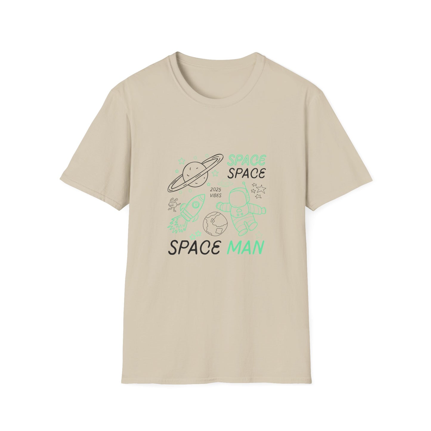 Space Man - Unisex Softstyle T-Shirt