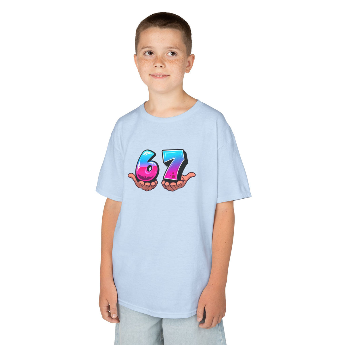 6-7 (pink) - Youth / Kids Heavy Cotton™ Tee