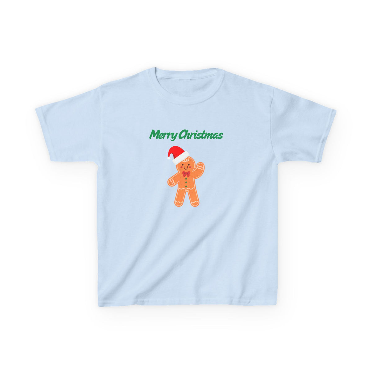 Gingerbread Man Christmas - Youth / Kids Heavy Cotton™ Tee