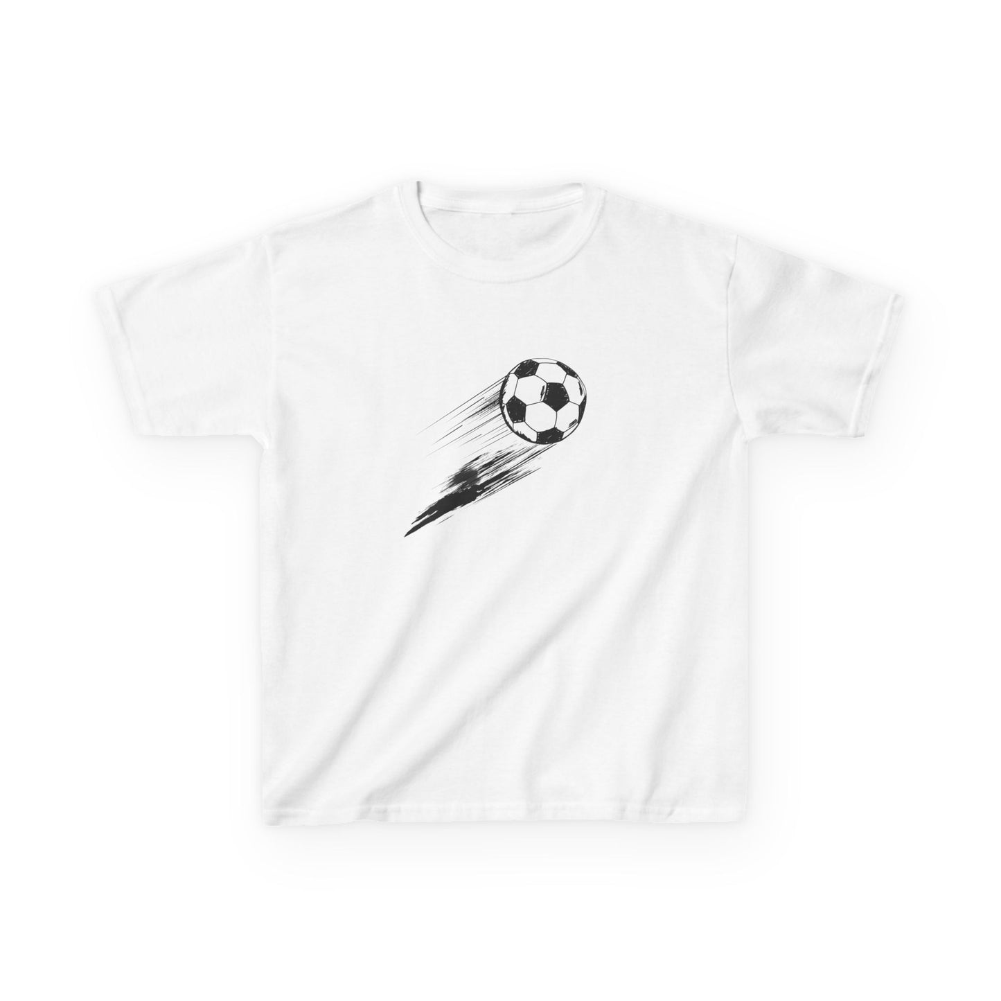 Soccer Swoosh - Youth / Kids Heavy Cotton™ Tee