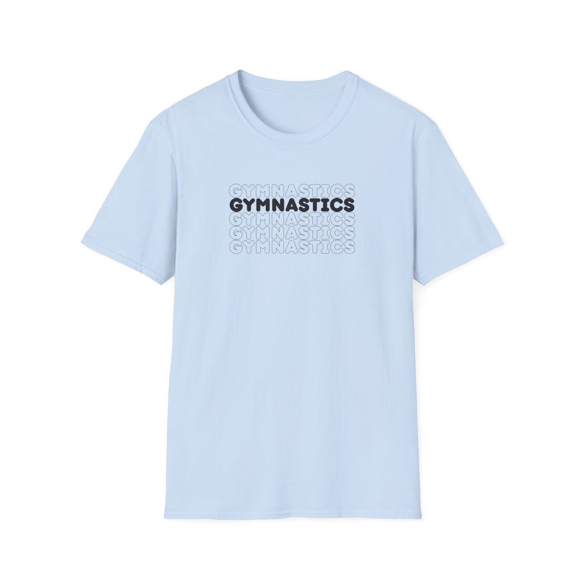 Gymnastics x 5 - Unisex Softstyle T-Shirt