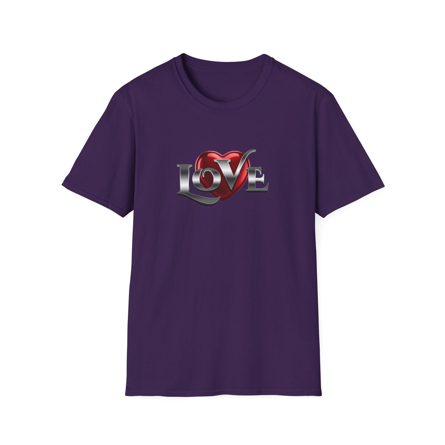 Silver Love - Unisex Softstyle T-Shirt