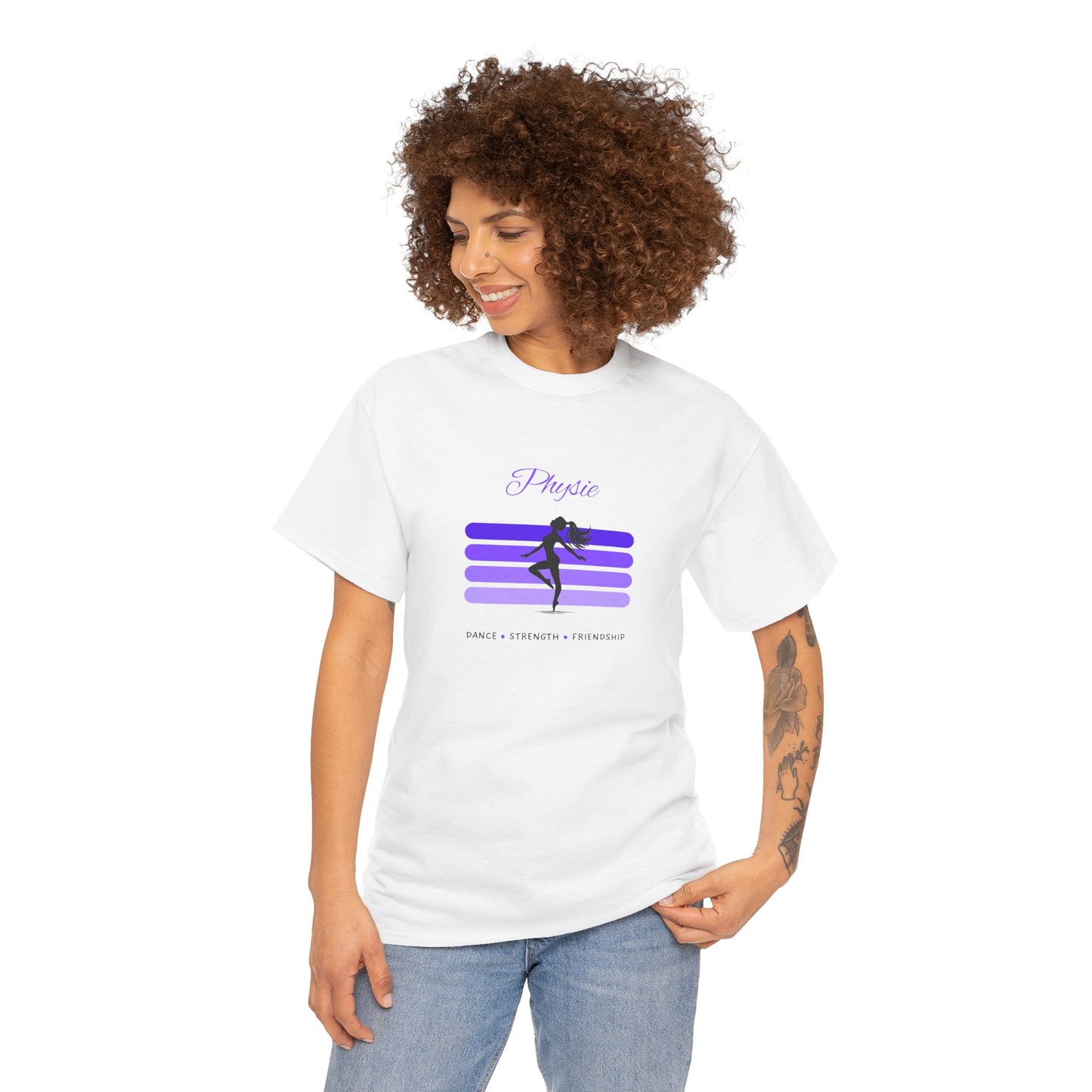 Physie - Dance Strength Friendship - Unisex Heavy Cotton Tee