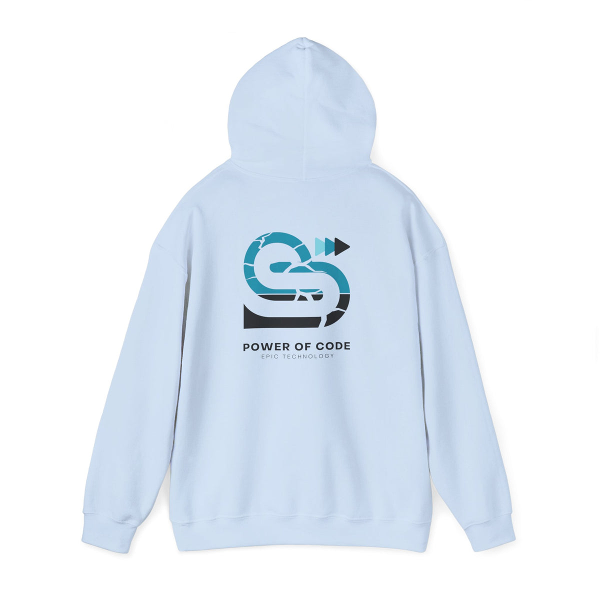 Power of Code (printed on back) - Unisex Heavy Blend™ Hooded Sweatshirt