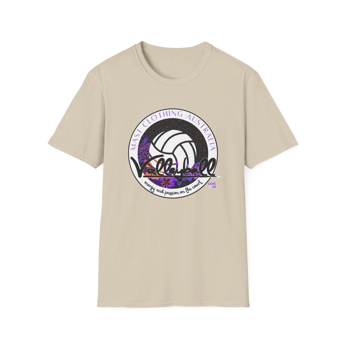 Volleyball graphic - Unisex Softstyle T-Shirt