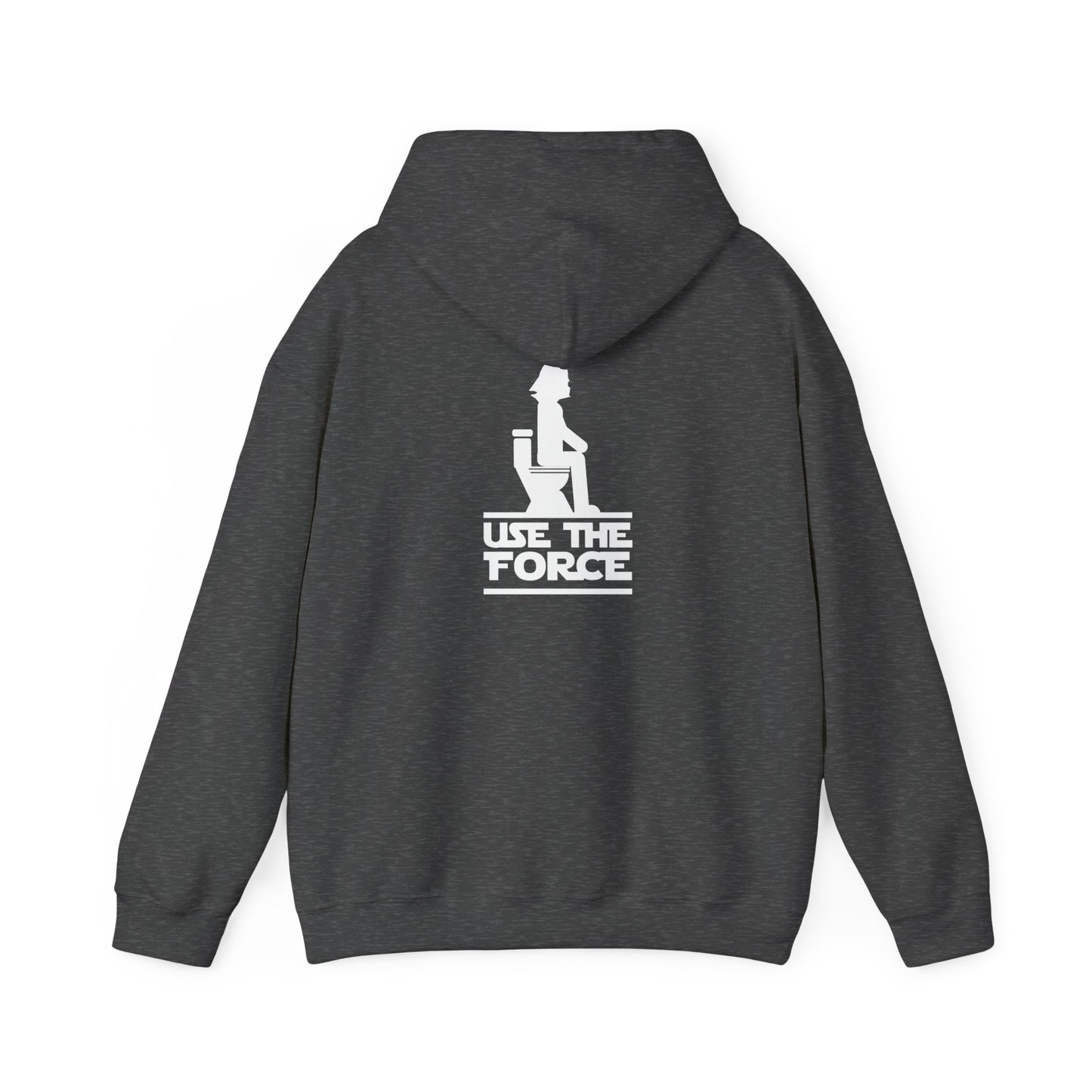 Use the Force (Star Wars) (printed on back) - Modern Vibes - Unisex Heavy Blend™ Hooded Sweatshirt
