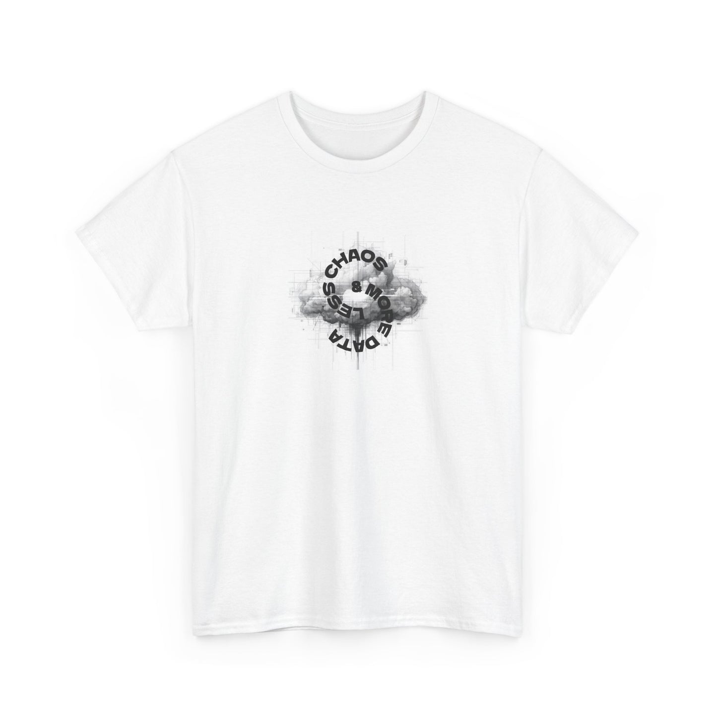 Less Chaos, More Data - Unisex Heavy Cotton Tee