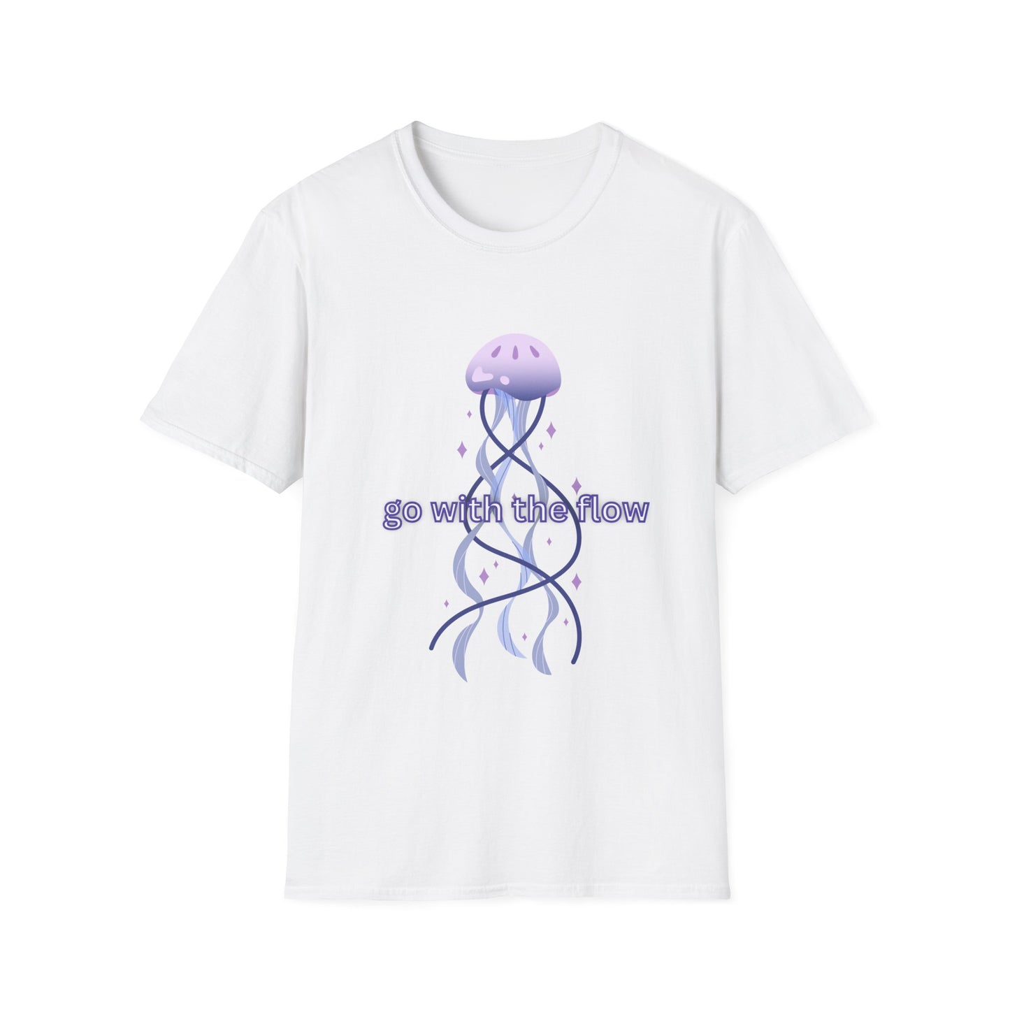 Go with the flow - Unisex Softstyle T-Shirt