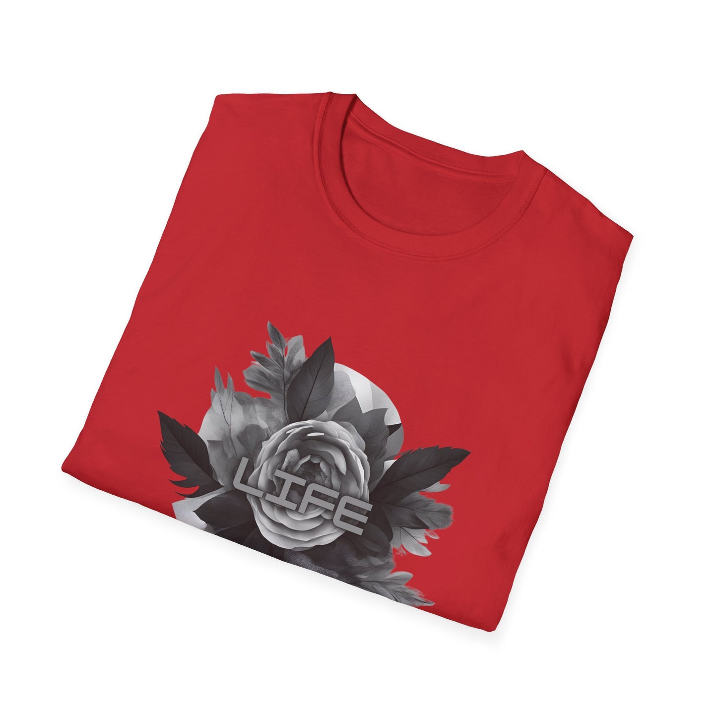 Life - Statement Graphic - Unisex Softstyle T-Shirt