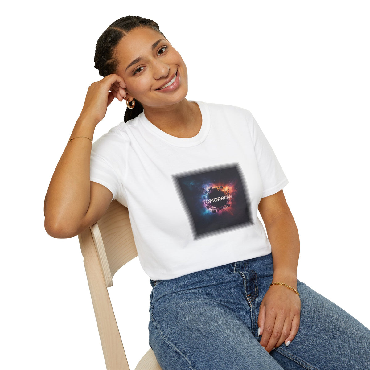 Tomorrow Black Hole - Unisex Softstyle T-Shirt
