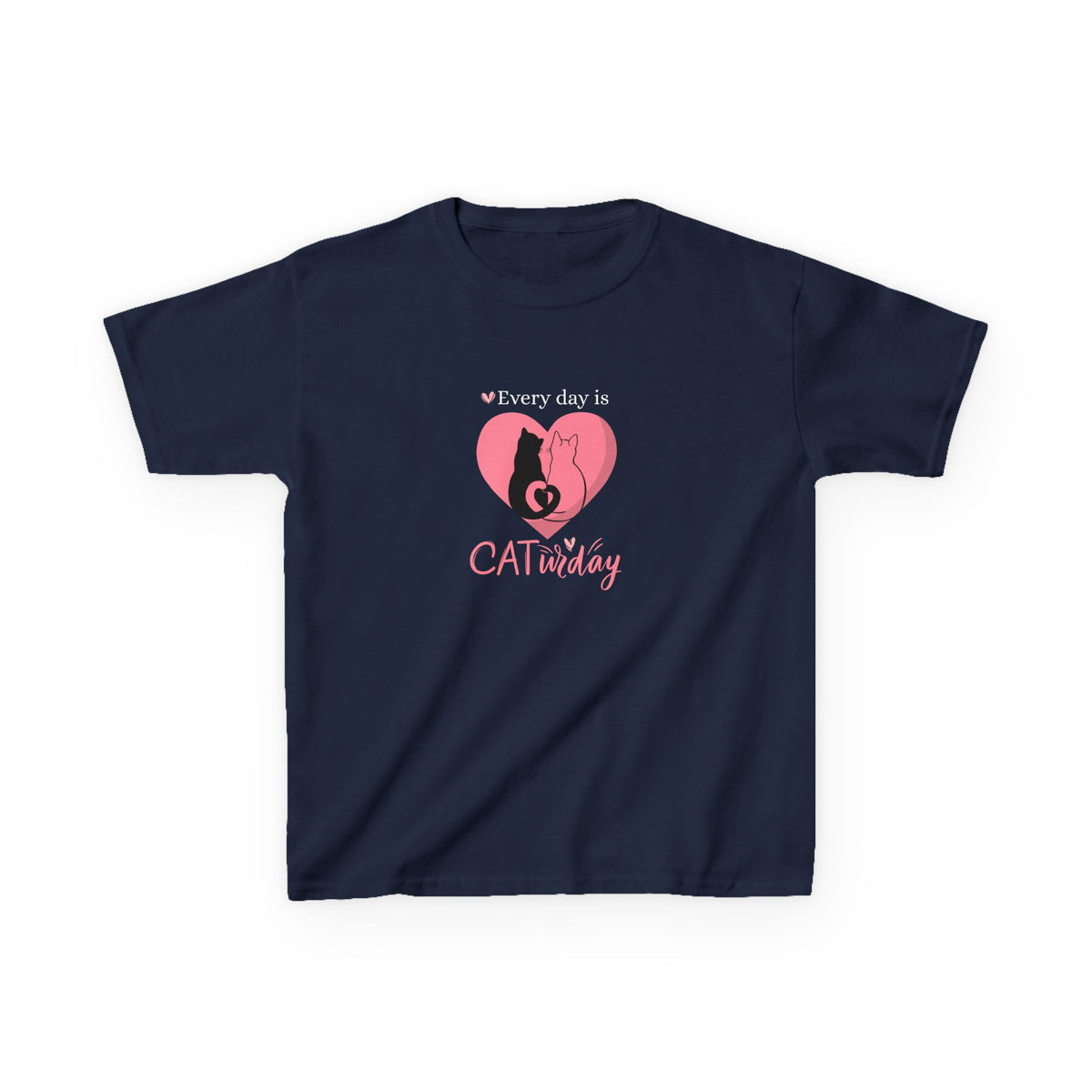 Every day is CATurday - Youth / Kids Heavy Cotton™ Tee