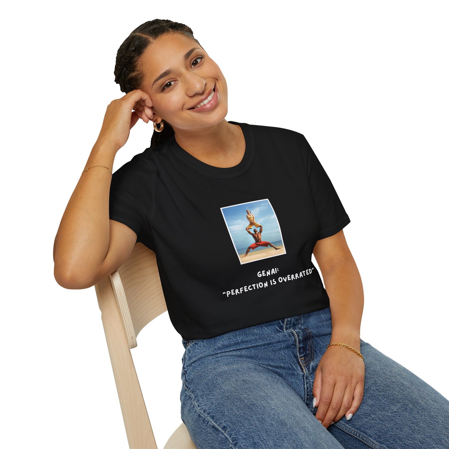 GenAI: Perfection is overrated - Tech - Unisex Softstyle T-Shirt