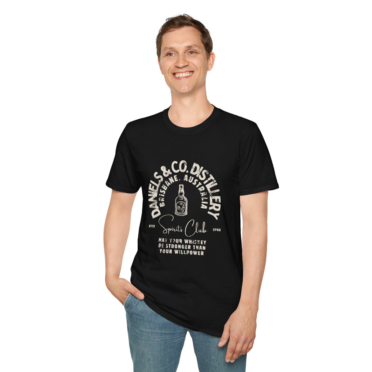 Daniels Whiskey - Unisex Softstyle T-Shirt