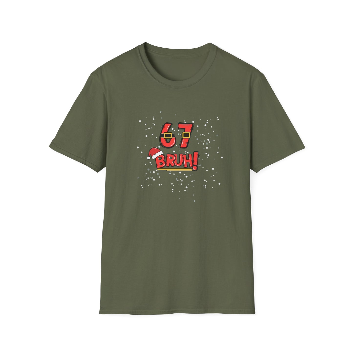 6-7 Christmas Bruh! - Unisex Softstyle T-Shirt