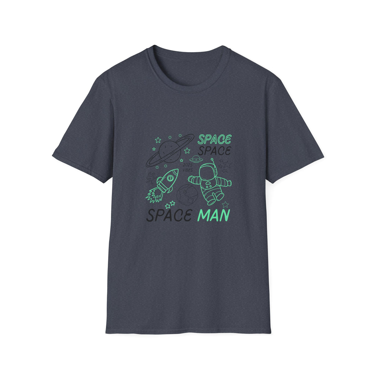 Space Man - Unisex Softstyle T-Shirt