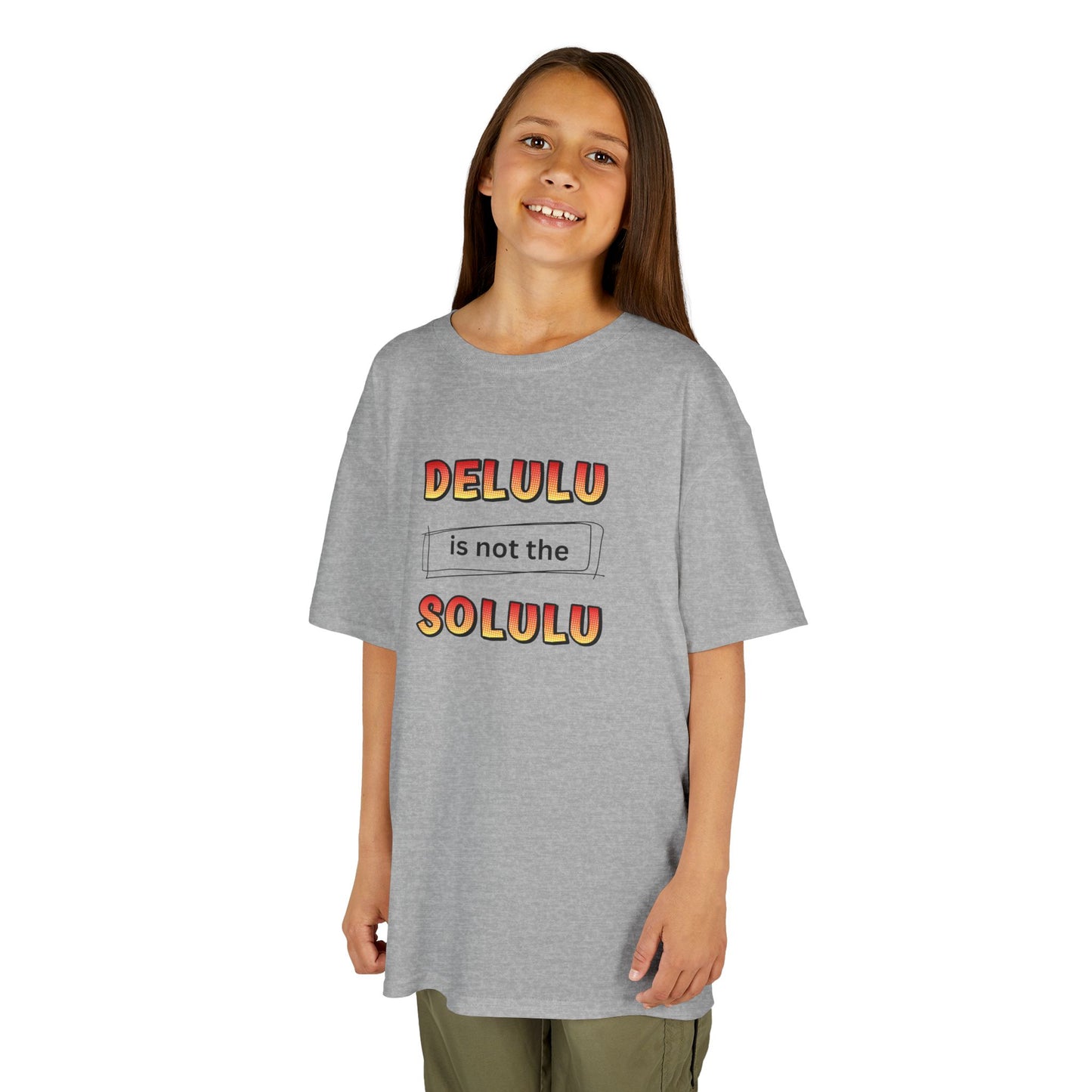 Delulu is not the Solulu - Youth / Kids Heavy Cotton™ Tee