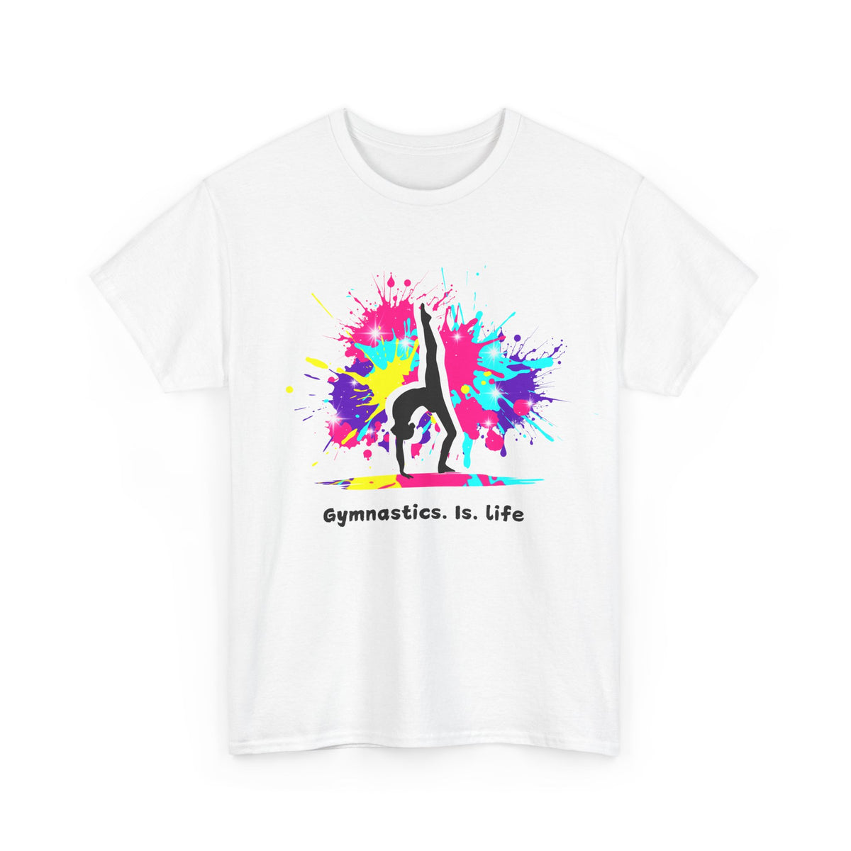Gymnastics. Is. Life  - Unisex Heavy Cotton Tee