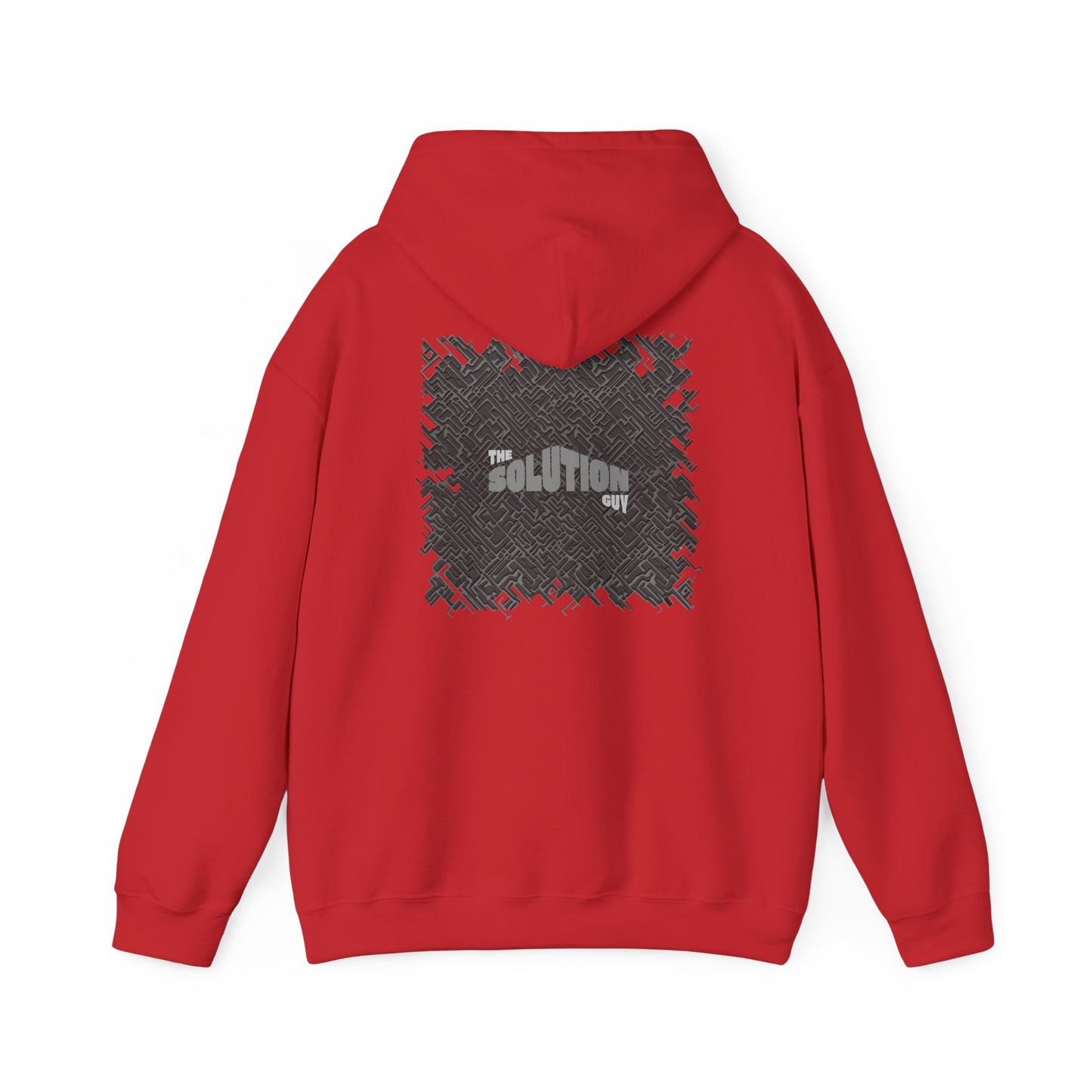 The Solution Guy (printed on back) - Modern Vibes - Unisex Heavy Blend™ Hooded Sweatshirt