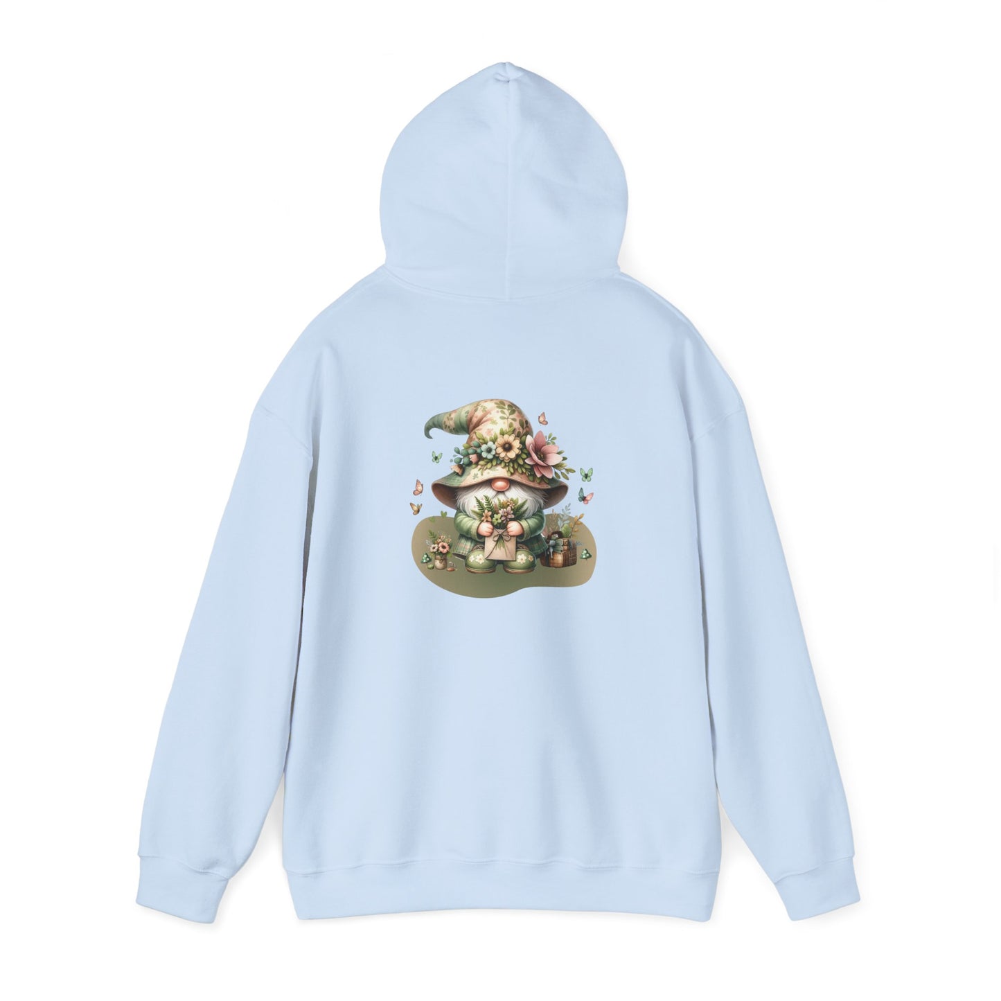 Forest Gnome (printed on back) - Unisex Heavy Blend™ Hooded Sweatshirt