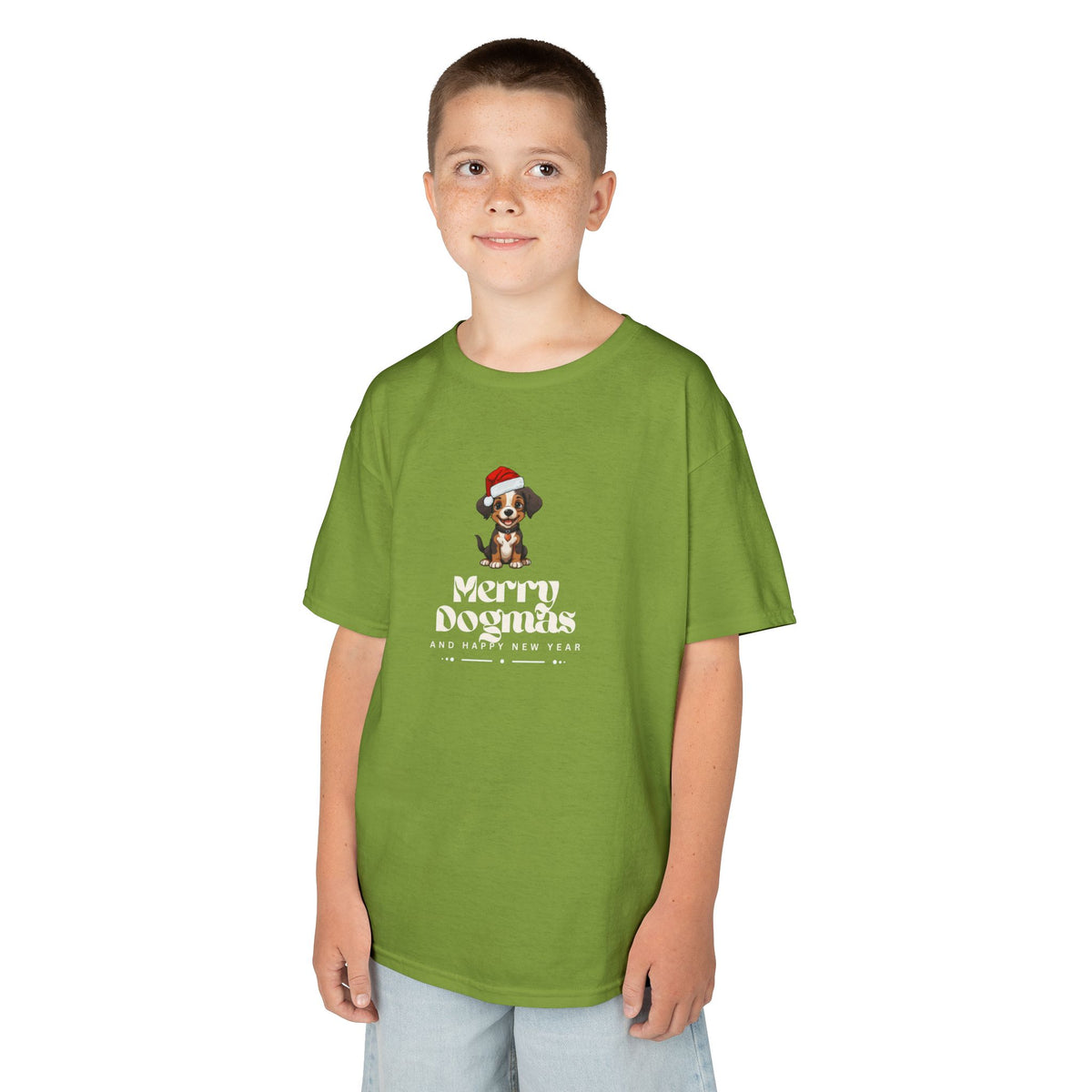 Merry Dogmas - Youth/Kids Heavy Cotton Tee