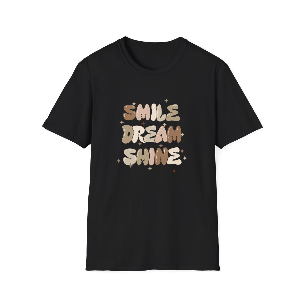 Smile Dream Shine (neutral) - Unisex Softstyle T-Shirt