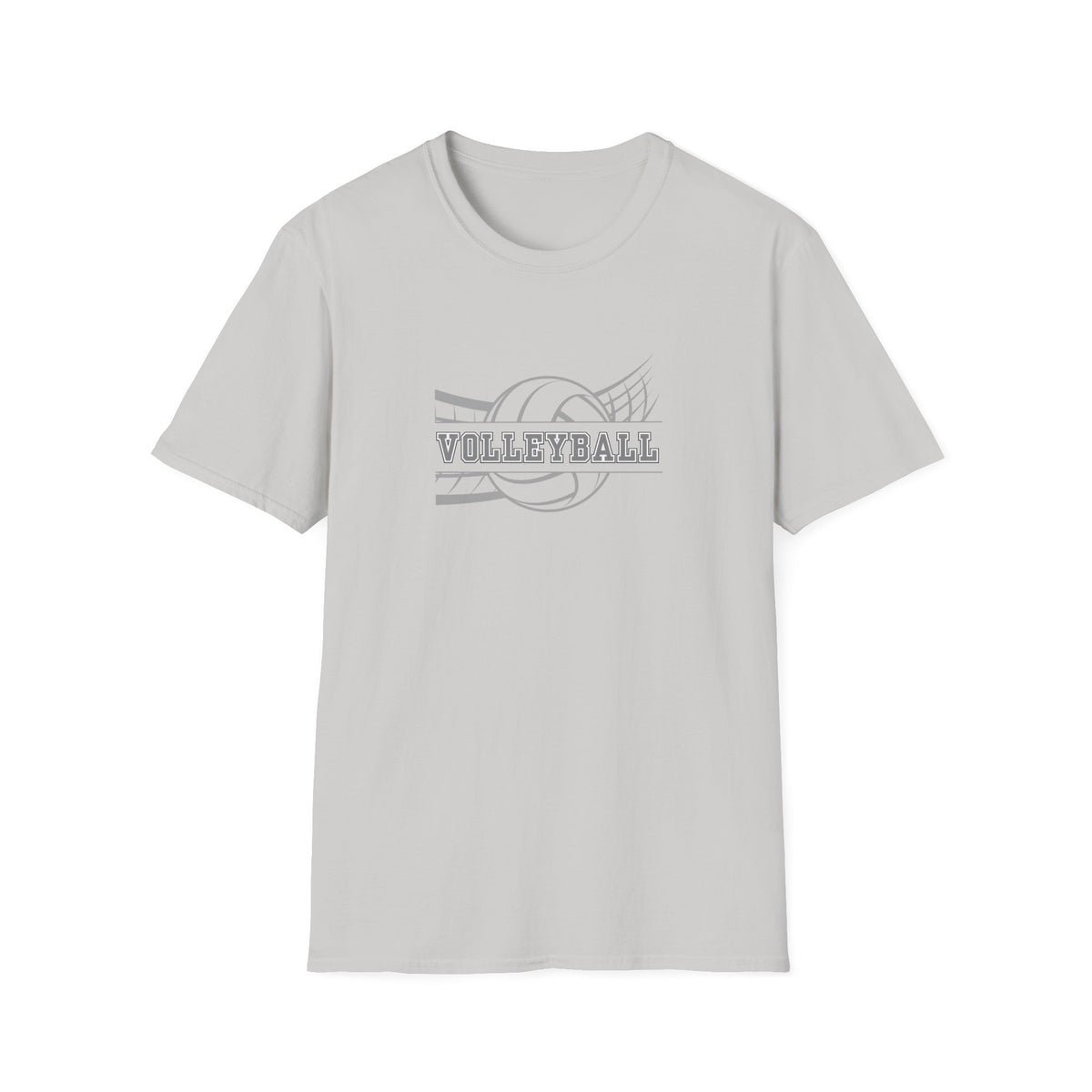 Volleyball (net) - Unisex Softstyle T-Shirt