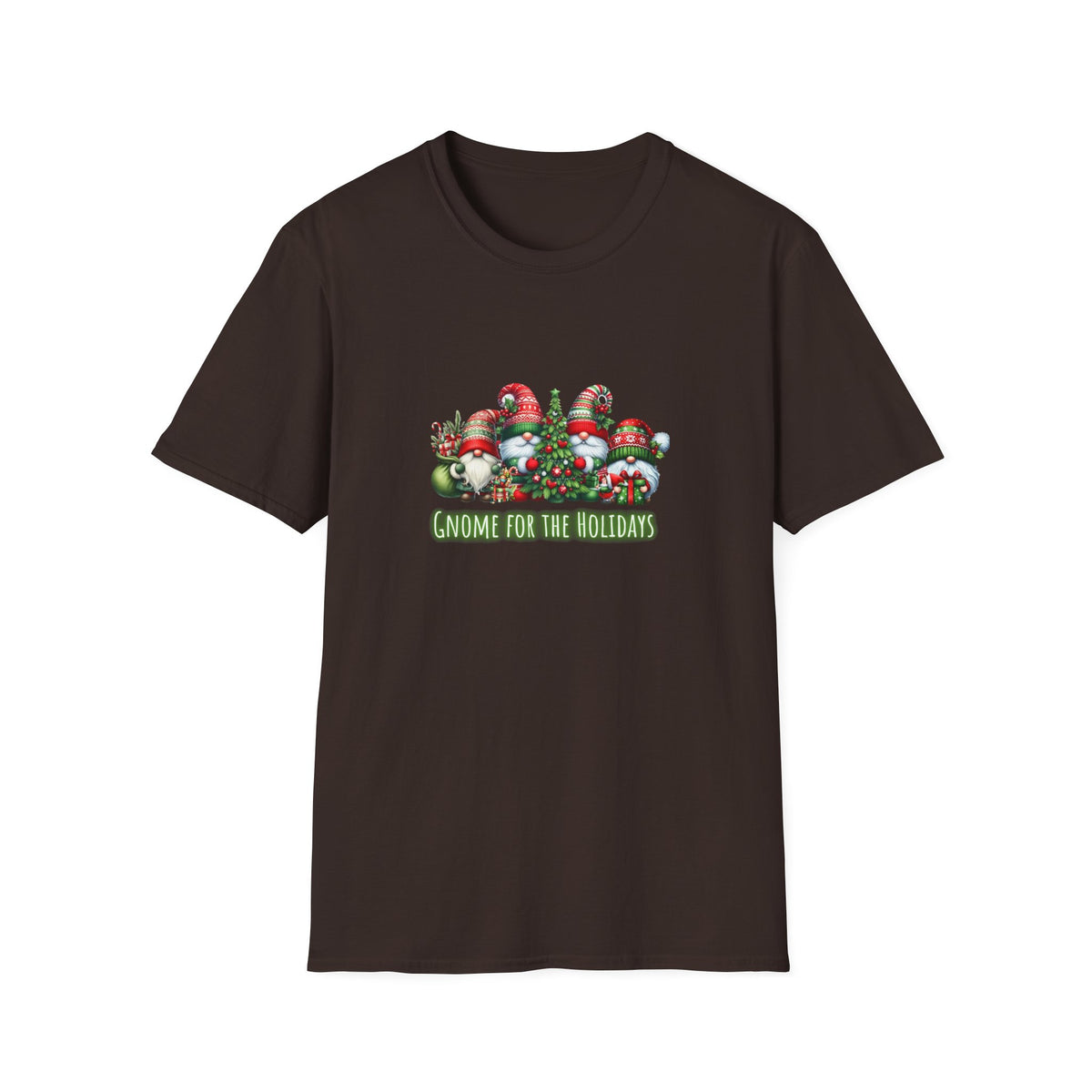 Gnome for the holidays - Unisex Softstyle T-Shirt