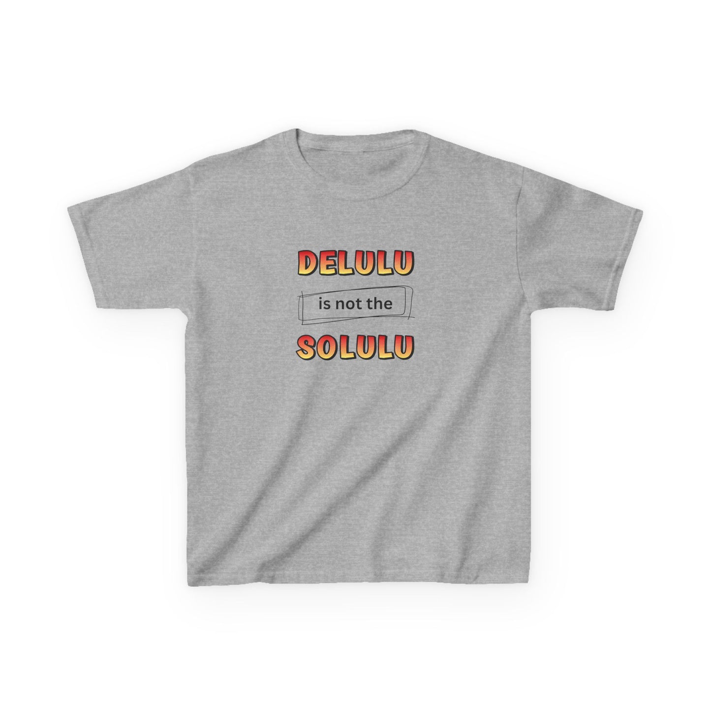 Delulu is not the Solulu - Youth / Kids Heavy Cotton™ Tee