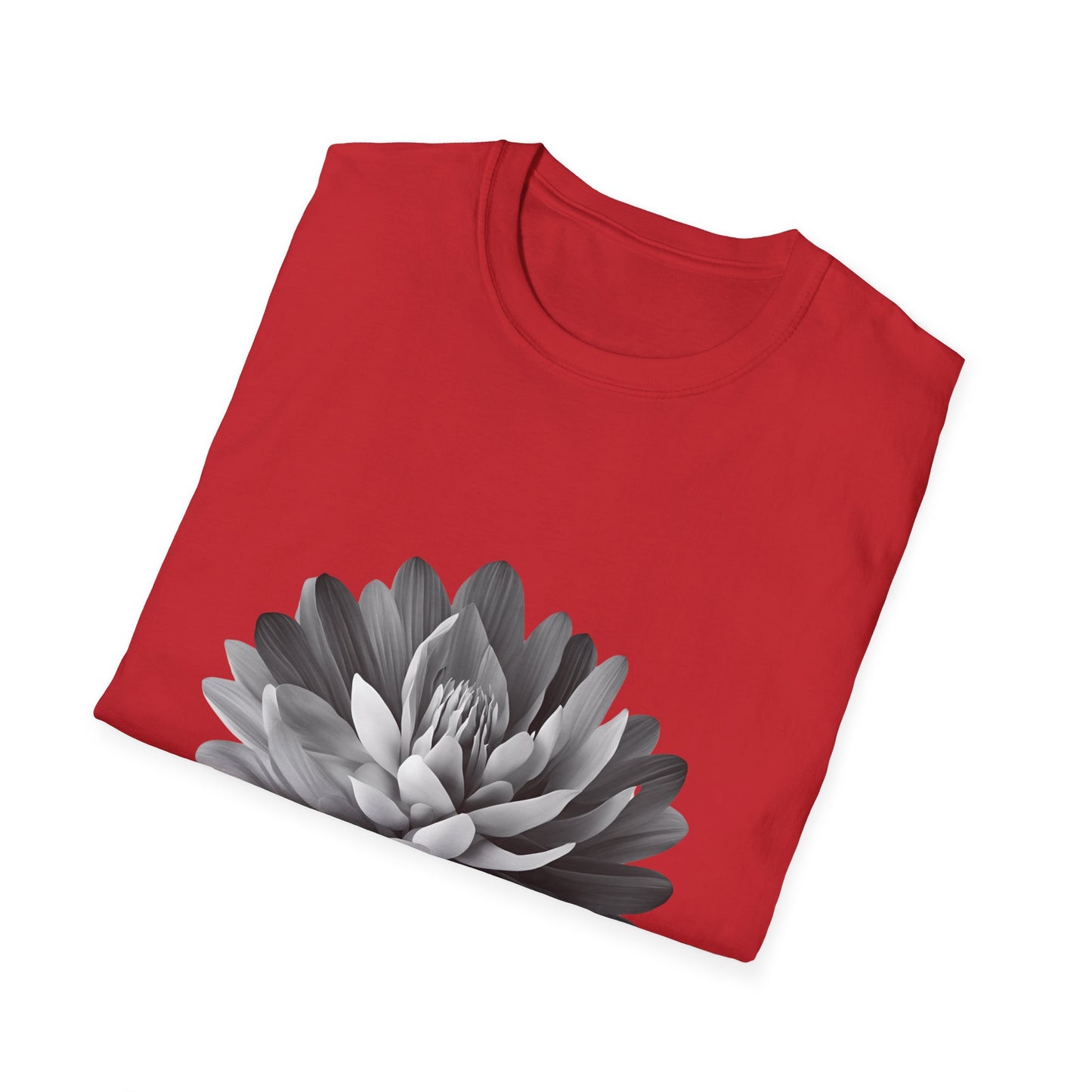 Flower - Statement Graphic - Unisex Softstyle T-Shirt