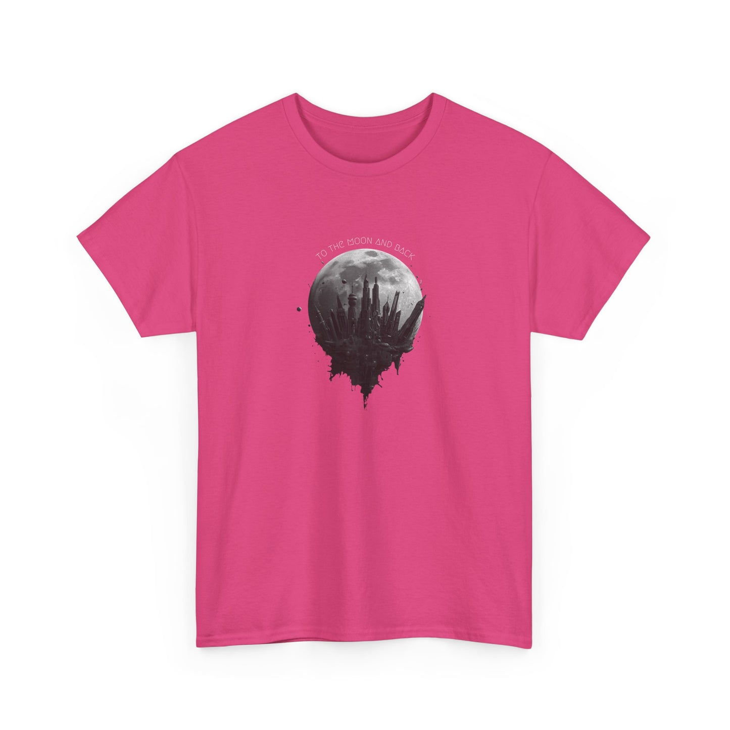To the Moon and Back- Unisex Heavy Cotton Tee