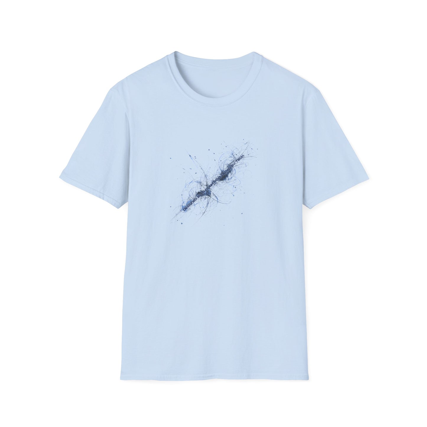 Designed by thought. Powered by Tech - Unisex Softstyle T-Shirt