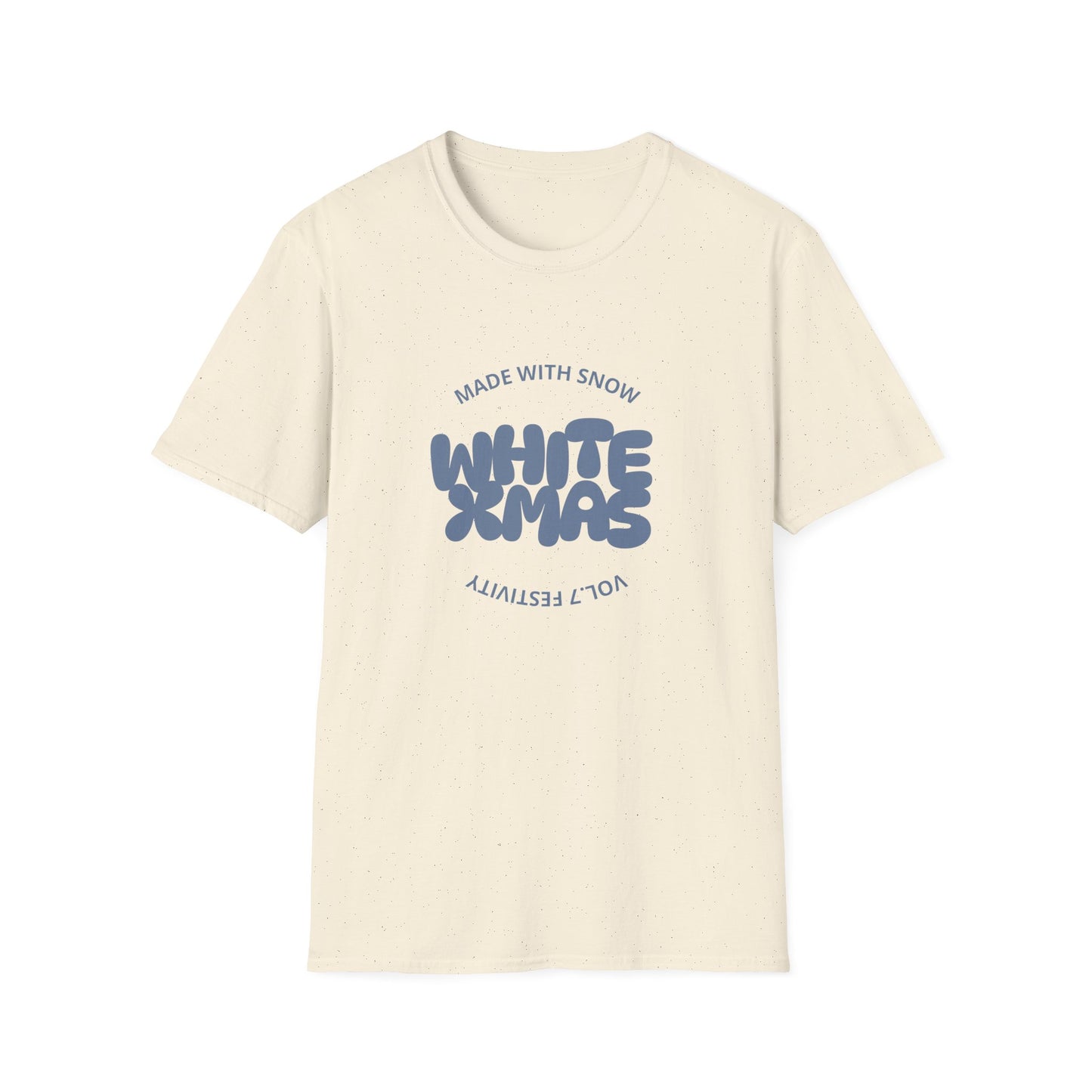 White Xmas - Unisex Softstyle T-Shirt