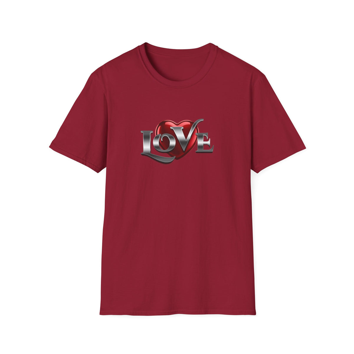 Silver Love - Unisex Softstyle T-Shirt
