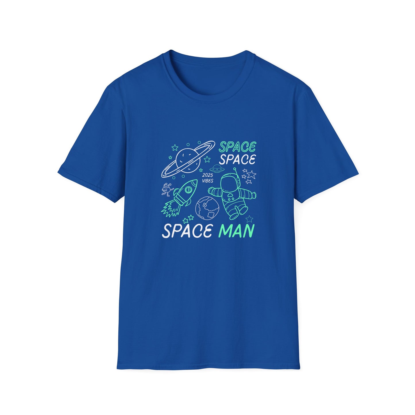 Space Man - Unisex Softstyle T-Shirt