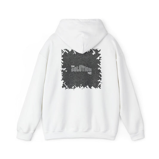 The Solution Guy (printed on back) - Modern Vibes - Unisex Heavy Blend™ Hooded Sweatshirt