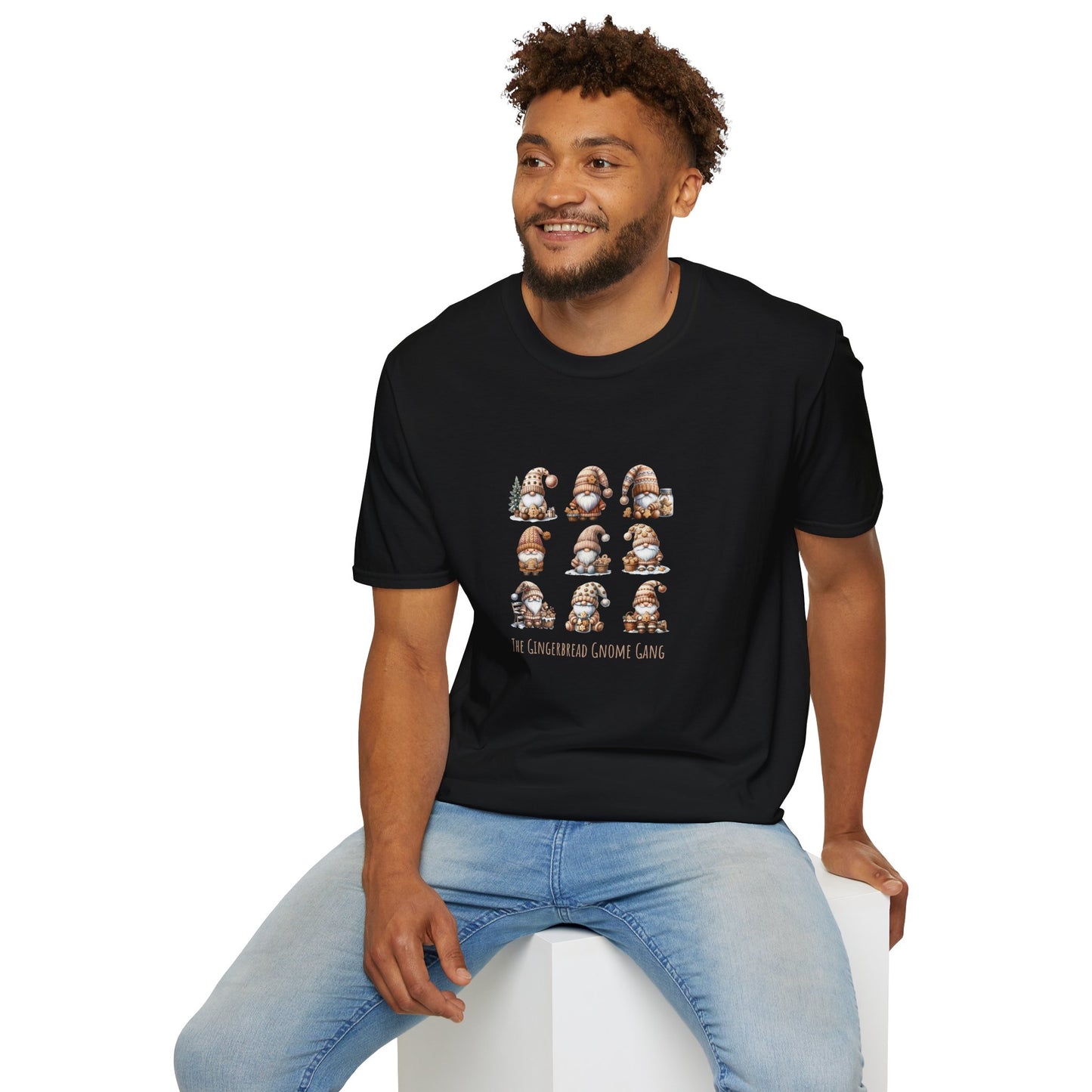 Gingerbread Gang - Unisex Softstyle T-Shirt
