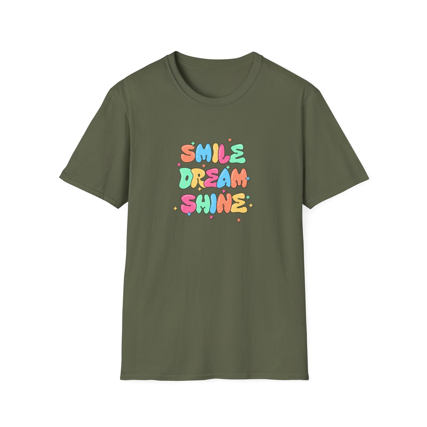 Smile Dream Shine - Unisex Softstyle T-Shirt