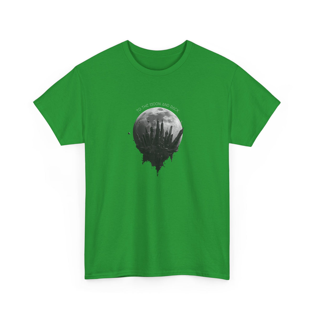 To the Moon and Back- Unisex Heavy Cotton Tee