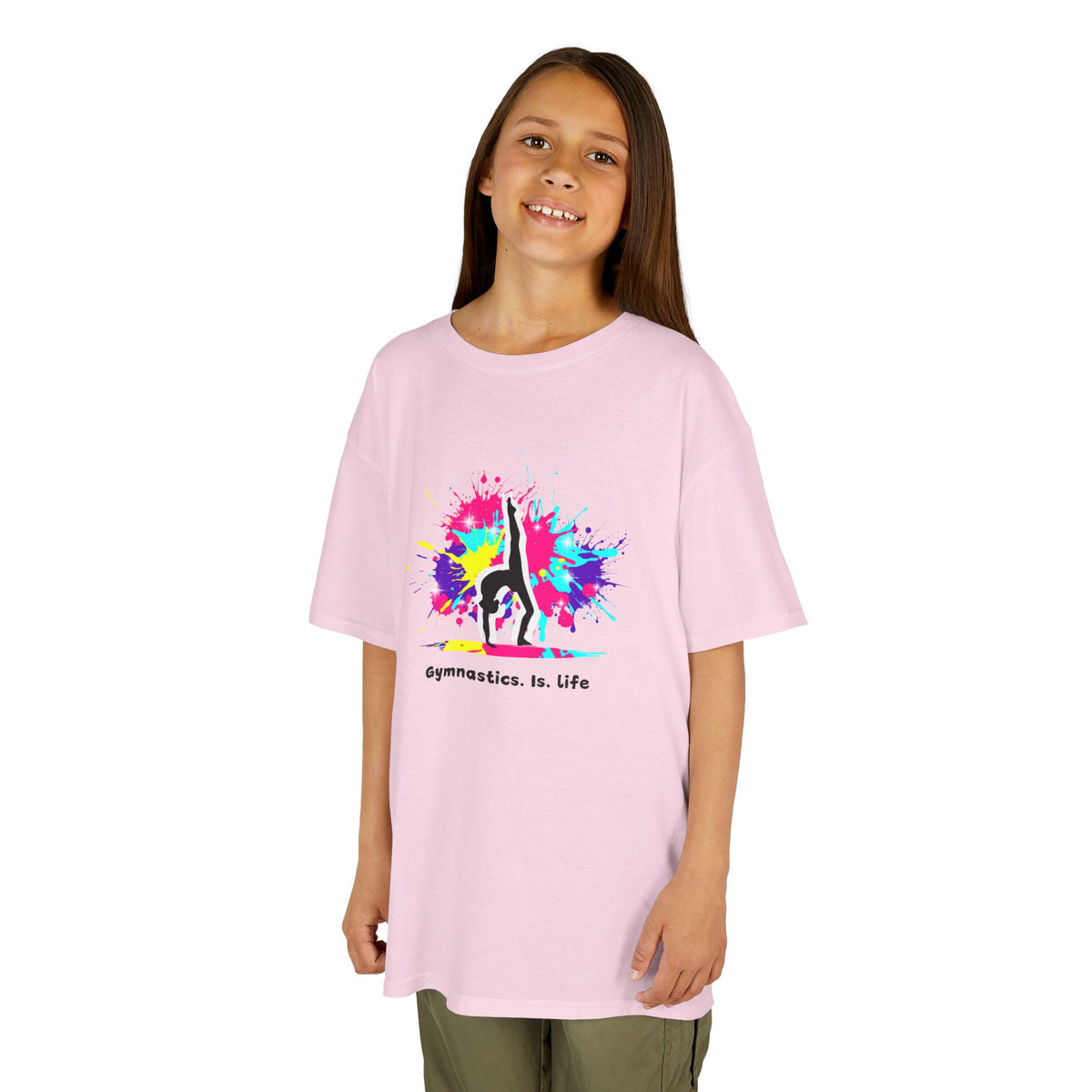 Gymnastics is Life - Kids Heavy Cotton™ Tee