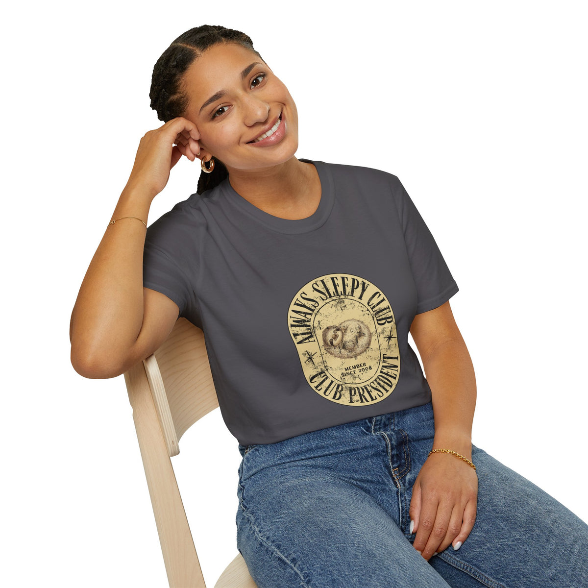 Sleepy Sloth - Unisex Softstyle T-Shirt